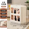Papelera Estrecha Cerrada con Tapa abatible para Sala de Estar y Dormitorio del Hogar, Contenedor de Almacenamiento para Espacios Estrechos para Control de Olores, Papel de Desecho y Artículos Varios
