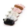 Novos Sapatos de Bebê para Primavera e Outono para 0-1 Ano, Design Floral, Solado de Borracha Antiderrapante, Adequado para Meninos e Meninas