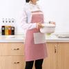 Algodão e linho avental atacado moda simples óleo à prova de óleo cozinhar cintura estilo coreano cozinha adulto sem mangas casa Coverall