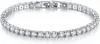 Fábrica de Joias Pulseira Pulseira Personalizada Corrente Garra Feminina Tênis Casa Atacado Transfronteiriço Diamante Zircônia Linha Completa Zircônia Mão Venda Quente