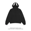 Sudadera con capucha de marca de moda para hombre y mujer, sudaderas de pareja, chaqueta, diseño de oreja de Doberman, remache de empalme, comercio exterior transfronterizo