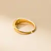 Anillo de Plata de Ley S925 Estilo Antiguo Medio Incrustado de Diamantes Estrella de Ocho Puntas Estilo Dulce ins Exquisito Anillo de Estrella de Diamante Único R02793