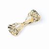 Nueva horquilla de metal de estilo frío con forma de pico de pato ondulado de plata, joyería de mariposa, accesorios para el cabello de mujer, venta al por mayor