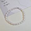 Pulsera Simple de Perlas de Agua Dulce Natural Xiaomi para Mujer, Pulsera de Cordón Stomb, Moda de Lujo Ligero Estilo Hada Nicho