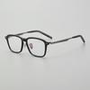 9999 mismo marco de gafas para miopía de caja de placa de carey retro M-112 se puede equipar con grados película antirreflejo de luz azul