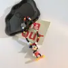 Pingente Cartoon Mickey Corrente para Celular Contas Feito à Mão Universal Pingente Ins Corrente para Câmera Lanyard Pulseira Pingente DIY