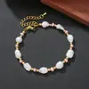 26 Modelos Nuevos de Pulseras de Perlas Bicolor Rosa y Blanco, Joyería de Perlas Versátil para Mujer para el Trabajo, Estilo de Nicho de Lujo Ligero, Directo de Fábrica