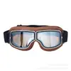 Gafas Kading gafas retro gafas de motocicleta gafas protectoras gafas Harley gafas T13 marco plateado