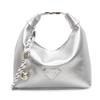 Bolso Dumpling de Mano Nuevo Moderno Simple Casual de Alta Gama Cera Grasosa Cera a Mano Moda Combinable Elegante para Viaje Bolso Bandolera