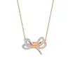 Collar Swarovskí Ojo Maligno con Borla de Perlas y Colgante de Cadena para Clavícula de Cisne Bailarín