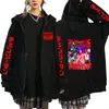 Moletom com Zíper Estampado Chainsaw Man para Jovens Jaqueta Esportiva Casual para Adultos para Homens