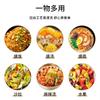 Cubo Tazón de Acero Inoxidable 304 de Doble Capa Anti-Escaldadura Transfronterizo Tazón para Ramen de Hotel Tazón Japonés Aislante del Calor Cuenco para Cocinar Tazón para Sopa y Fideos