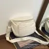 Nova Bolsa de Algodão e Seda à Prova d'Água da Amazon Mini Bolsa Transversal Feminina Carteira de Viagem Bolsa de Ombro Única Portátil Moda Fofa