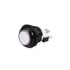 Máquina de Carreras de Simulador Botón de Salida Redondo Pequeño Borde Negro 28mm Interruptor de Llave de Arranque/Pausa 1P2P