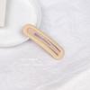 7cm Simple Oval Elegante Flequillo Horquilla para Cabello Roto Lateral Pinza BB Horquilla para el Cabello para Mujer Escarchada Parte Posterior de la Cabeza Horquilla para el Cabello Tocado