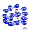 Acrílico Não Poroso Forma de Gota Fundo Pontiagudo Diamante 13X18Mm Celular Beleza Strass Material Roupas Diamante Acessórios DIY
