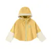 Ropa de Protección Solar Bbqb para Niños, Ropa Transpirable para la Piel para Niños y Niñas, Chaqueta Fresca y Ligera de Verano, Ropa con Capucha para Aire Acondicionado