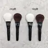 Brocha Grande Ultra-Suave para Polvos Que No Irrita el Rostro, Brocha para Rubor Que No Absorbe Producto, Brocha de Mezcla de Alta Calidad, Brocha Esponjosa para Maquillaje para Fijar el Maquillaje