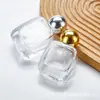 Frasco de Perfume de Vidro Spot Fundo Grosso Bocal de Baioneta Sub-frasco Frasco de Vidro Oblato com Borrifador de Pressão 30/50/100ml