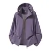Jaqueta de Proteção Solar Ice Silk Secagem Rápida UPF150+ para Homens e Mulheres, Jaqueta Leve ao Ar Livre Anti-UV para Casal