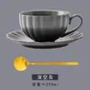 Xícara de café de cerâmica, caneca, xícara para latte art, pequena xícara de café de luxo estilo europeu, 8ml