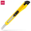 Cuchillo Pequeño de Utilidad Deli 2052 Cortador de Papel Cuchillo de Oficina para Estudiantes Cuchillo para Papel Tapiz Cuchillo para Abrir Paquetes Dropshipping