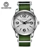 Reloj de Hombre Ochstin/Augusten Marca Calendario Dual 3 Manecillas Movimiento Importado Moda Resistente al Agua Reloj de Cuarzo