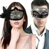 Máscara de Mascarada Media Cara Máscara de Carnaval para Pareja Máscara de Mascarada Veneciana Set de Pareja para Hombres y Mujeres