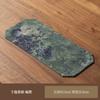 Tapete de té con burbujas secas, tapete de té impermeable de estilo zen chino, juego de té Kung Fu, accesorios para camino de mesa, tapete aislante térmico para mesa de té, accesorios