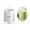 Molde de Resina DIY Árvore de Natal em Relevo Floco de Neve Rena Cilindro Caixa de Armazenamento Molde de Silicone Atacado
