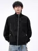 Marca Americana de Moda Transfronteriza Chaqueta Motociclista Desestructurada de Piel Sintética Ropa de Abrigo para Hombres y Mujeres Retro Holgada Versátil Chaqueta Casual para Pareja