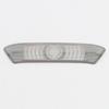 Adecuado para Tengshi 22 D9 Cubierta de bocina pequeña de espejo retrovisor de coche, cubierta de audio, acero inoxidable, autopartes