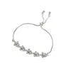 Explosões do TikTok Pulseira de Flor de Zircônia Pulseira de Celebridade da Internet Feminina Design Simples de Nicho Coreano Pulseira Personalizada Fábrica de Joias
