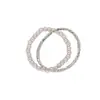 Pulsera de Perlas Plateadas Vintage Estilo Francés, Versátil y Única, Pulsera de Cuentas de Alta Gama, Retro y Sencilla, Joyería de Regalo para Mejor Amiga