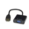 Convertidor HDMI a VGA para monitor de laptop, juego de adaptadores HDMI VGA para decodificador conectado a monitor