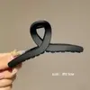 Presilha de Cabelo Cruzada, Presilha Garra para Mulheres, Estilo Sofisticado, Adequada para Cabelo Grosso na Parte de Trás da Cabeça, Presilha Tubarão, Acessório de Cabelo Fosco, Ornamento de Grampo de Cabelo