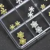 Serie de Copos de Nieve Navideños Otoño e Invierno Accesorios para Uñas Decoración de Uñas Diamante Copo de Nieve Lujo Accesible Uñas Portátiles Decoración de Uñas