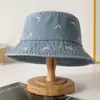Sombrero de Pescador de Mezclilla Pequeño Estilo Japonés para Mujer, Ala Ancha, Cubre Rostro, Sombrero de Protección Solar, Versátil, Hace que el Rostro Parezca Más Pequeño, Look Sin Maquillaje, Sombrero de Cubo Cubre Rostro
