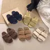 2026 Zapatillas de Lana de Cordero con Suela Gruesa para Mujer, Modernas y Versátiles para Usar al Aire Libre, Sandalias Casuales para el Hogar