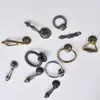 Puxador de anel para gaveta de armário transfronteiriço, anel simples moderno, para guarda-roupa de furo único, liga de zinco, fabricantes de puxadores de porta de armário