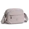 Bolsa impermeable de nailon para mujer 2026 nuevo modelo casual bandolera con múltiples compartimentos bandolera de gran capacidad bolsa de hombro para mamá