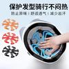 Forro Elétrico para Capacete, Cabelo sem Pressão, Tipo de Cabelo Anti-Pressão Capacete Meio, Almofada Protetora Respirável para Andar de Bicicleta no Verão