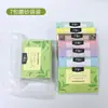 Papel absorbente de aceite facial, refrescante y de verano, portátil, con extractor de fragancia vegetal, 100 unidades. Herramienta cosmética.