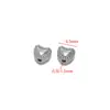 Acero Inoxidable que Conserva el Color Flor Perlas de Agujero Pequeño Perlas para Joyería Perlas para Pulsera DIY Collares Europeos y Americanos Accesorios de Joyería Venta al por Mayor