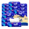 Tienda insignia Tempo Papel de seda Debao, Pañuelos faciales suaves sin aroma, 4 capas, 80 hojas, 18 paquetes de servilletas