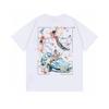 Camiseta de manga corta OW holgada de talla grande para amantes de las marcas de marea europeas y americanas de la generación del verano 2024