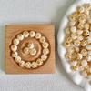 Cuentas sueltas de garra de gato talladas a mano con hilo Bodhi natural, cuentas de juego con texto DIY, accesorios de joyería directos de fábrica al por mayor