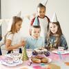 Amazon Flor Mariposa Bandeja de Papel Desechable para Fiesta Bandeja de Papel para Fiesta Vaso de Papel de Seda Vajilla para Fiesta Decoración de Cumpleaños para Niños
