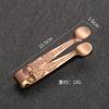 Pinza martillada de acero inoxidable 304 Engrosada Pinza para cubos de azúcar Pinza antideslizante Pinza para suciedad Pinza para alimentos Pinza de flor de rosa