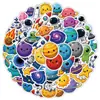 Pegatinas de Graffiti de Naves Espaciales de Dibujos Animados 50 Transfronterizas Pegatinas Decorativas Impermeables para Tazas de Agua Pegatinas Creativas Lindas para Tazas de Agua Venta al por Mayor